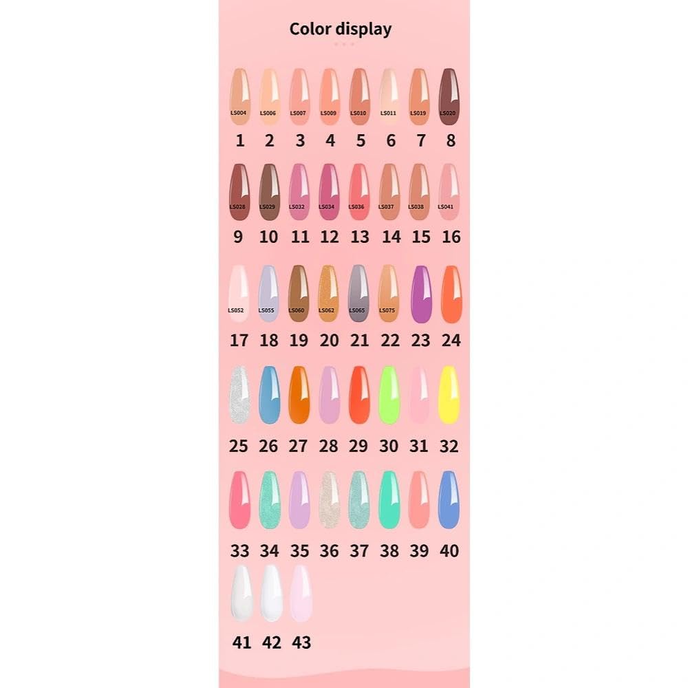 finger secret mystery acrylic powder set showing 12 small jars of assorted colors - 2