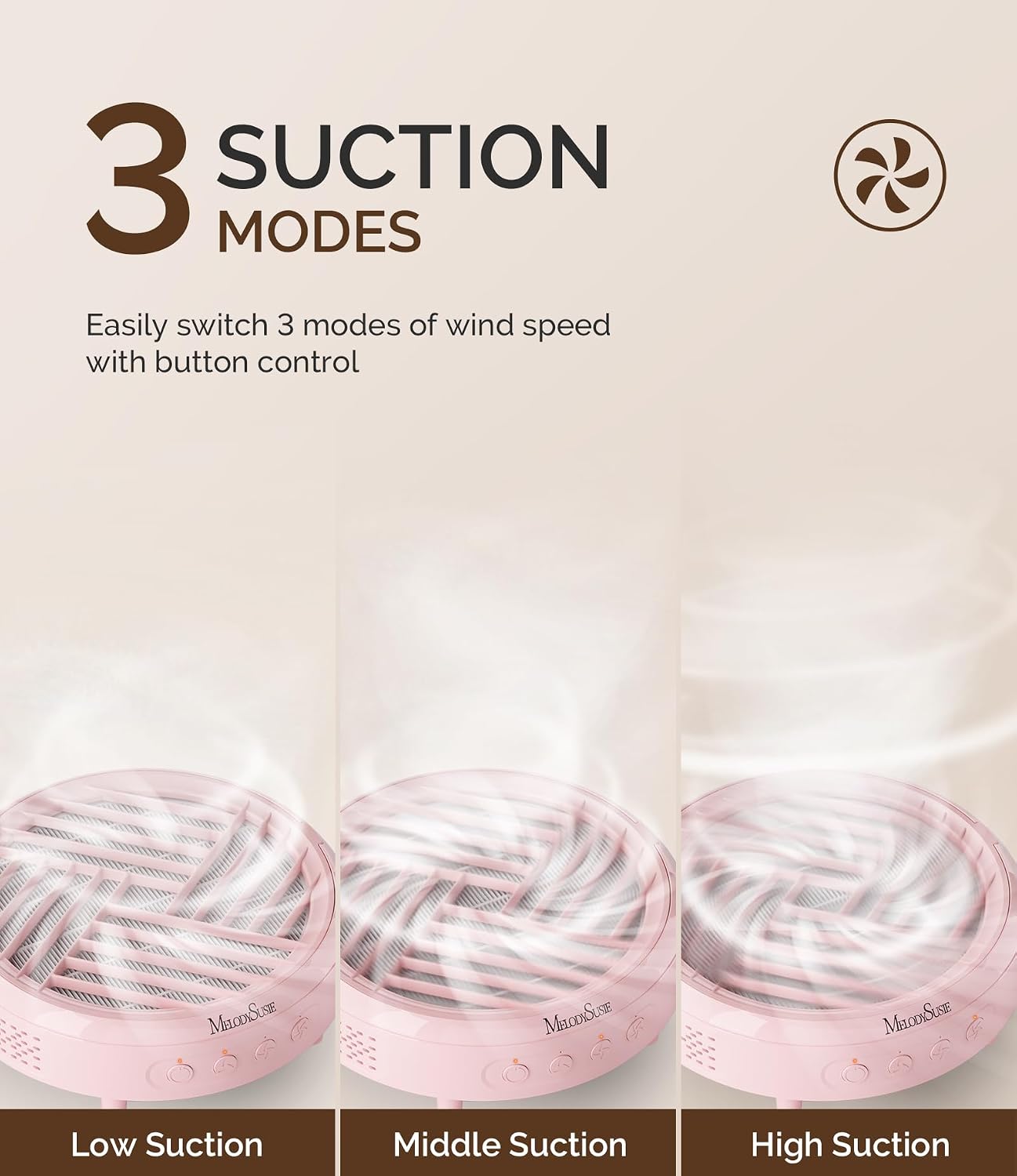 MelodySusie HPro portable nail dust collector - 4