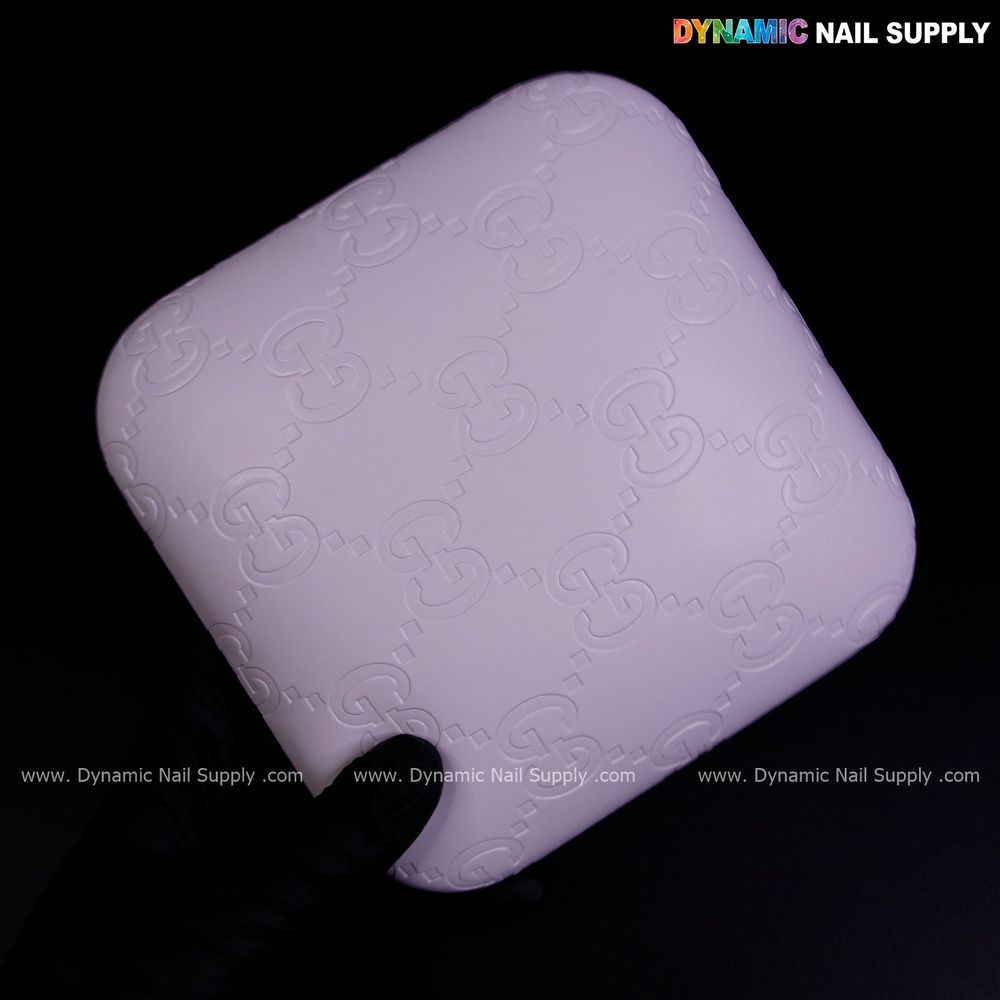 white PU leather elbow armrest pillow - 2