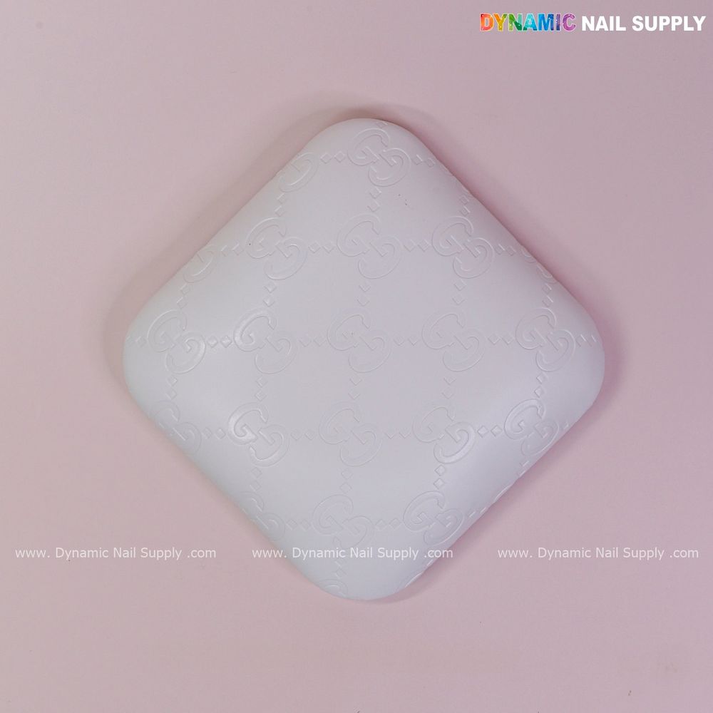 white PU leather elbow armrest pillow - 5