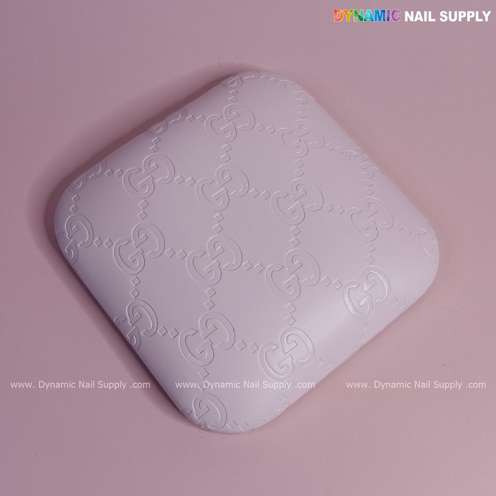 white PU leather elbow armrest pillow - 8