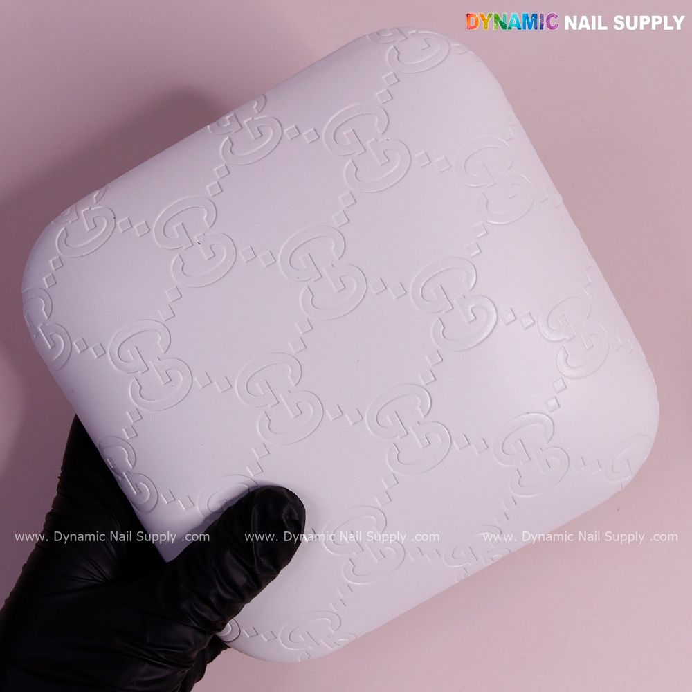 white PU leather elbow armrest pillow - 9