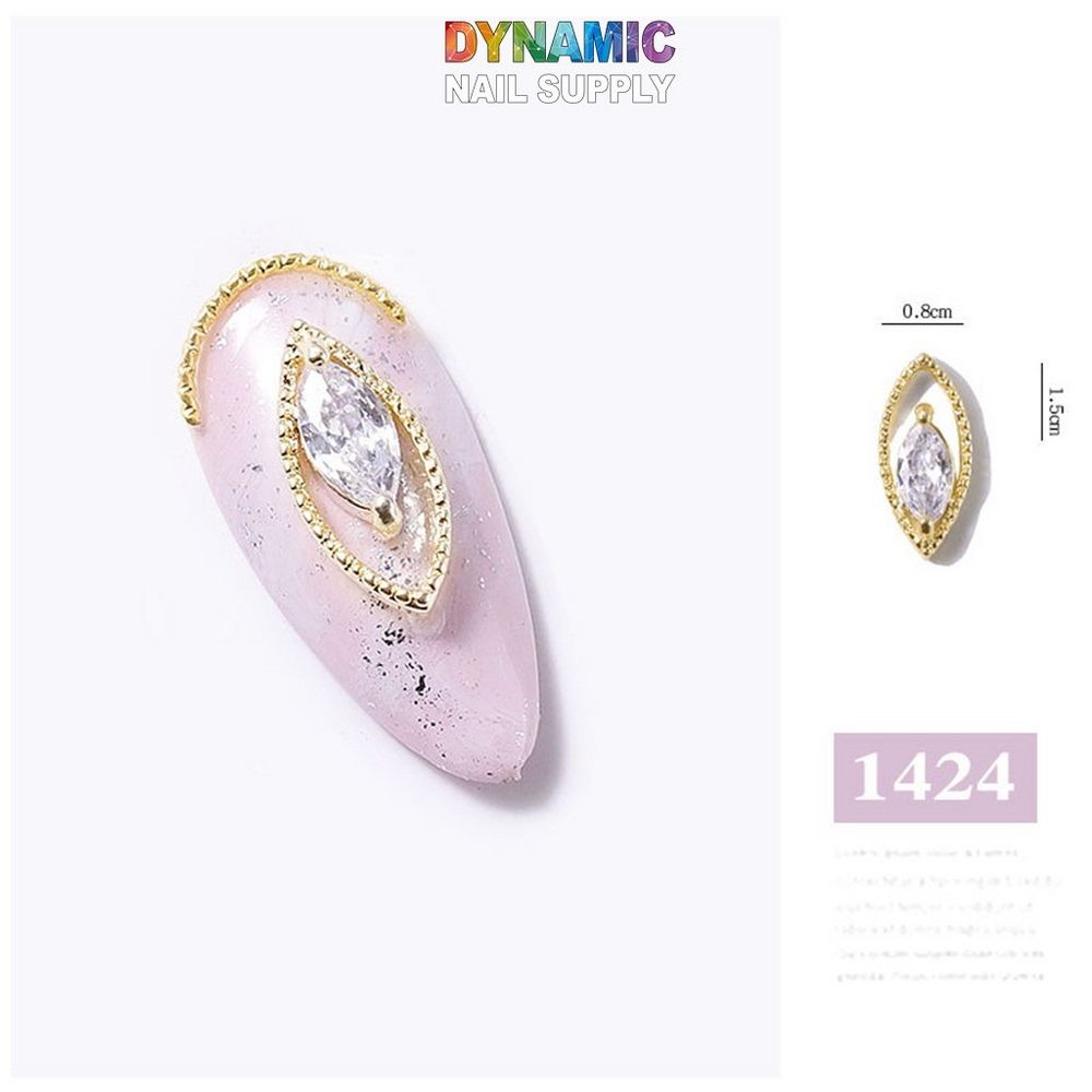 assorted luxury nail jewelry decorations - 2