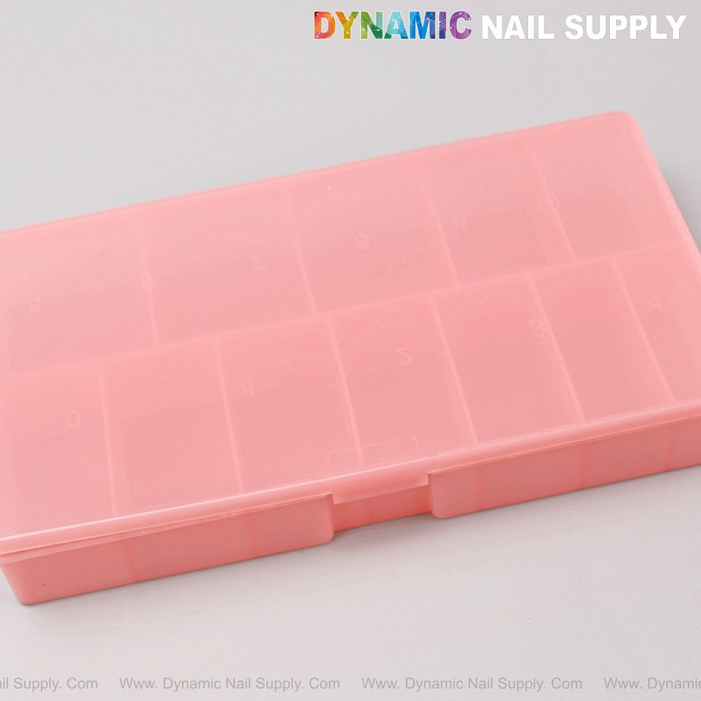 clear red 12-grid organizer - 4
