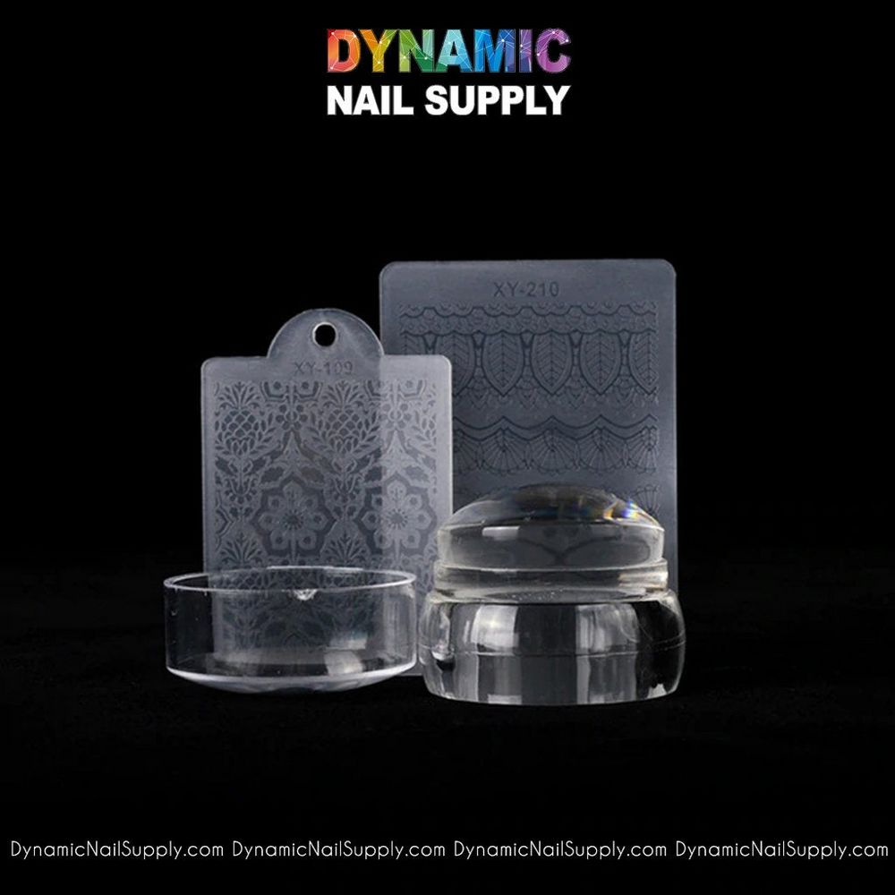 transparent silicone nail stamper - 2