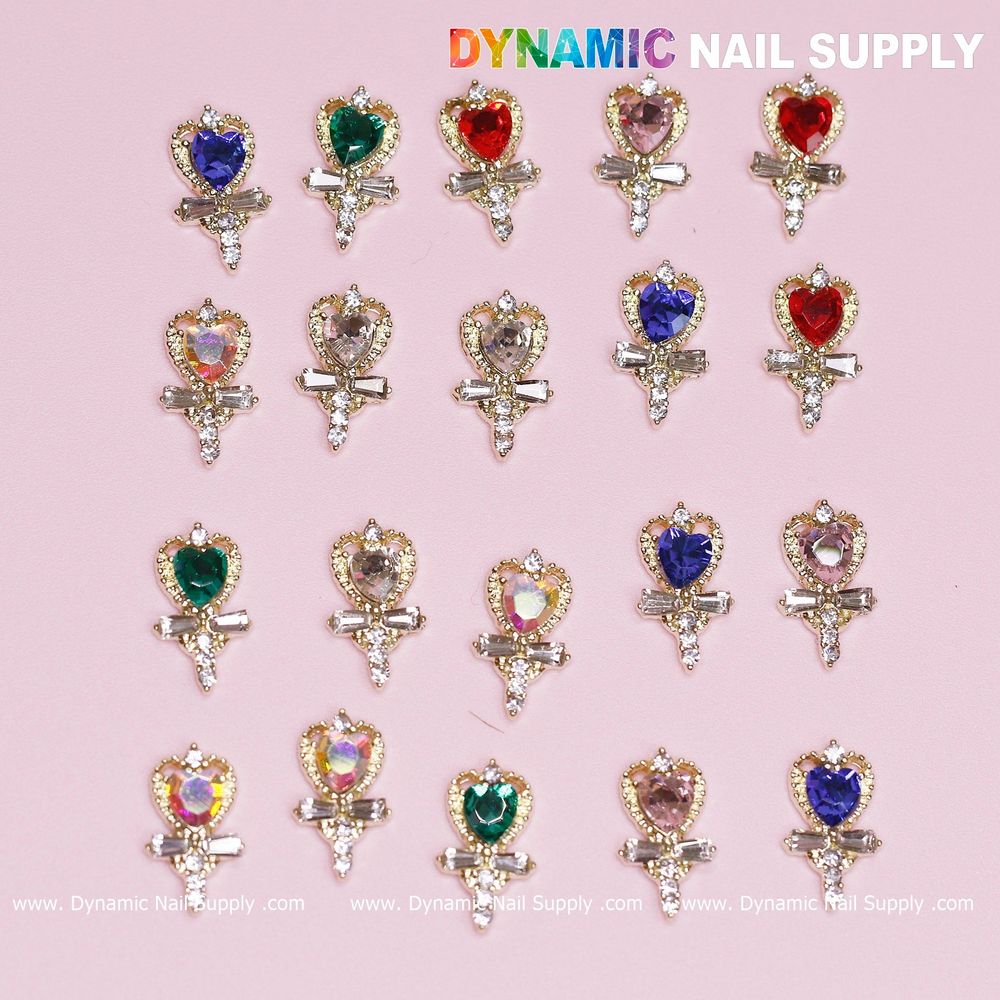 Valentine Heart Nail Charms: Trendy Ways to Style