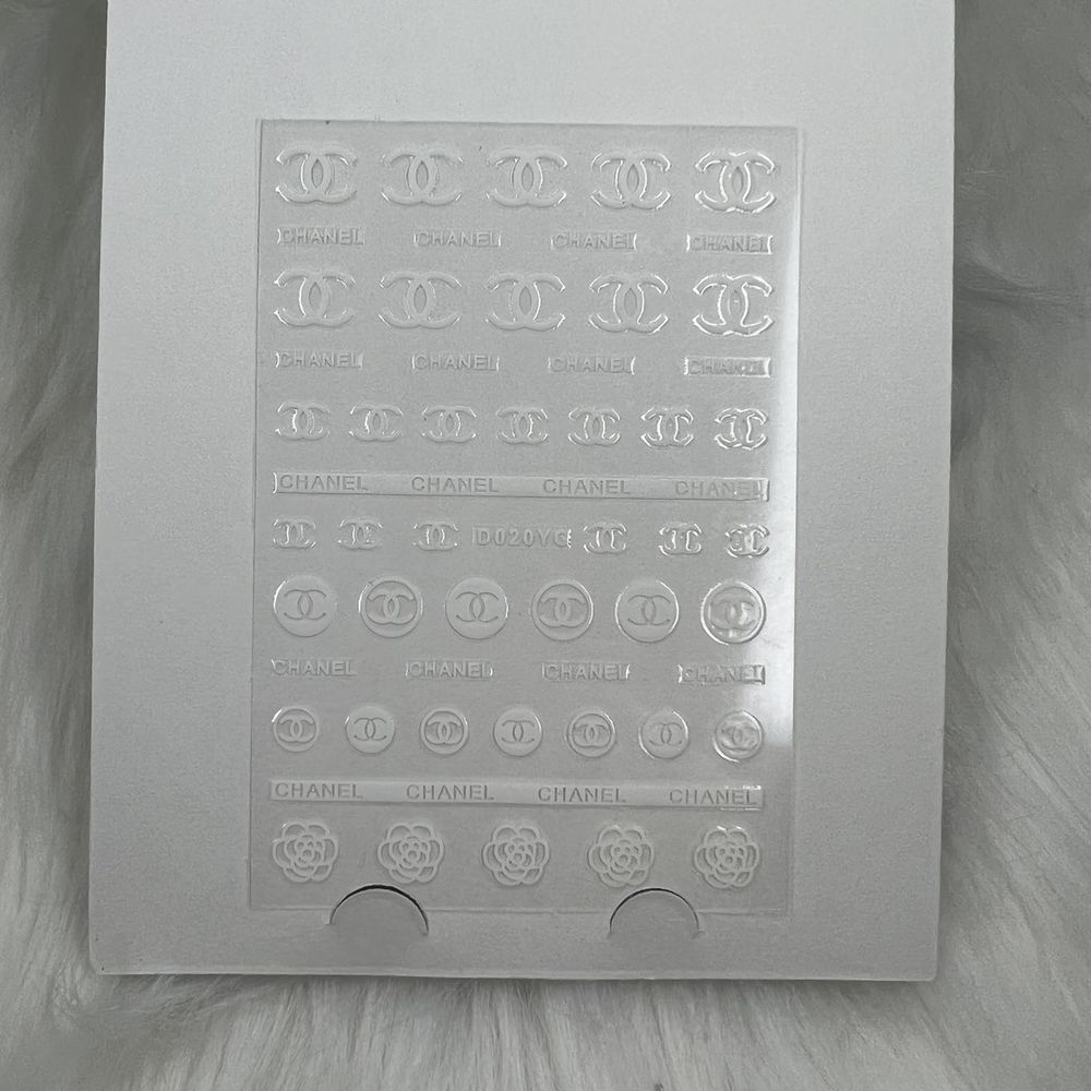 White Logo Nail Stickers — Who Should Buy Them?